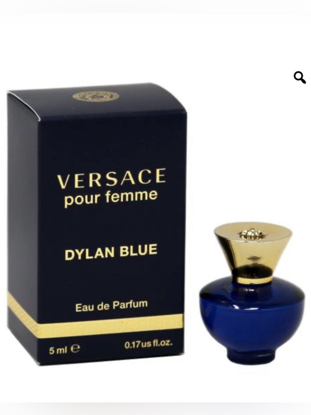 Versace Dylan Blue Pour Femme Eau de Parfum Mini 5ml BRAND NEW IN BOX